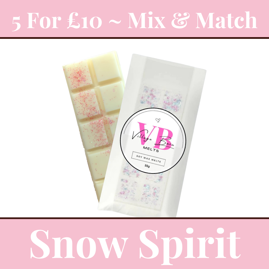 Snow Spirit Snap Bar Wax Melt - Villagebarnmelts