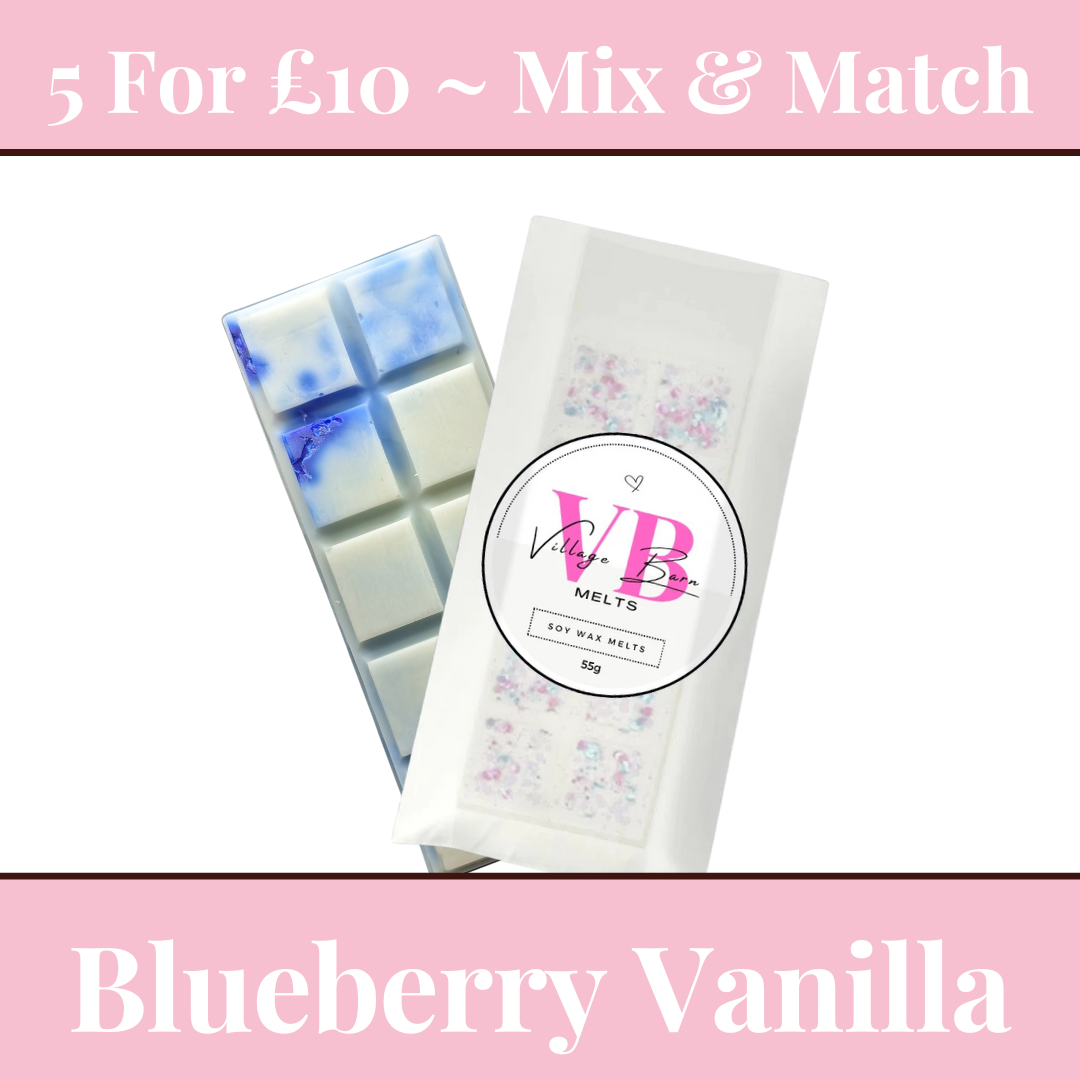 Blueberry Vanilla Snap Bar Wax Melt - Villagebarnmelts