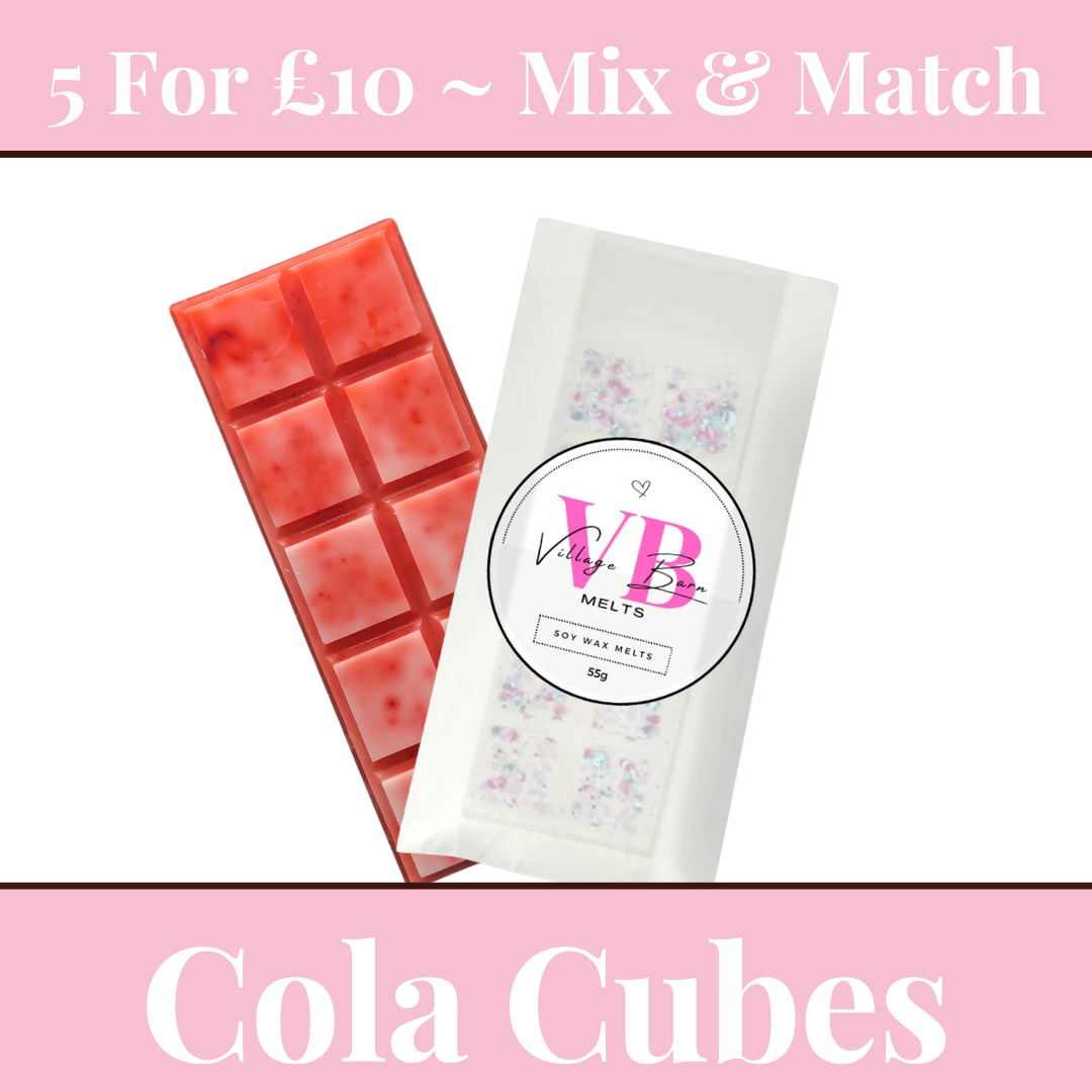 Cola Cubes Snap Bar Wax Melt - Villagebarnmelts