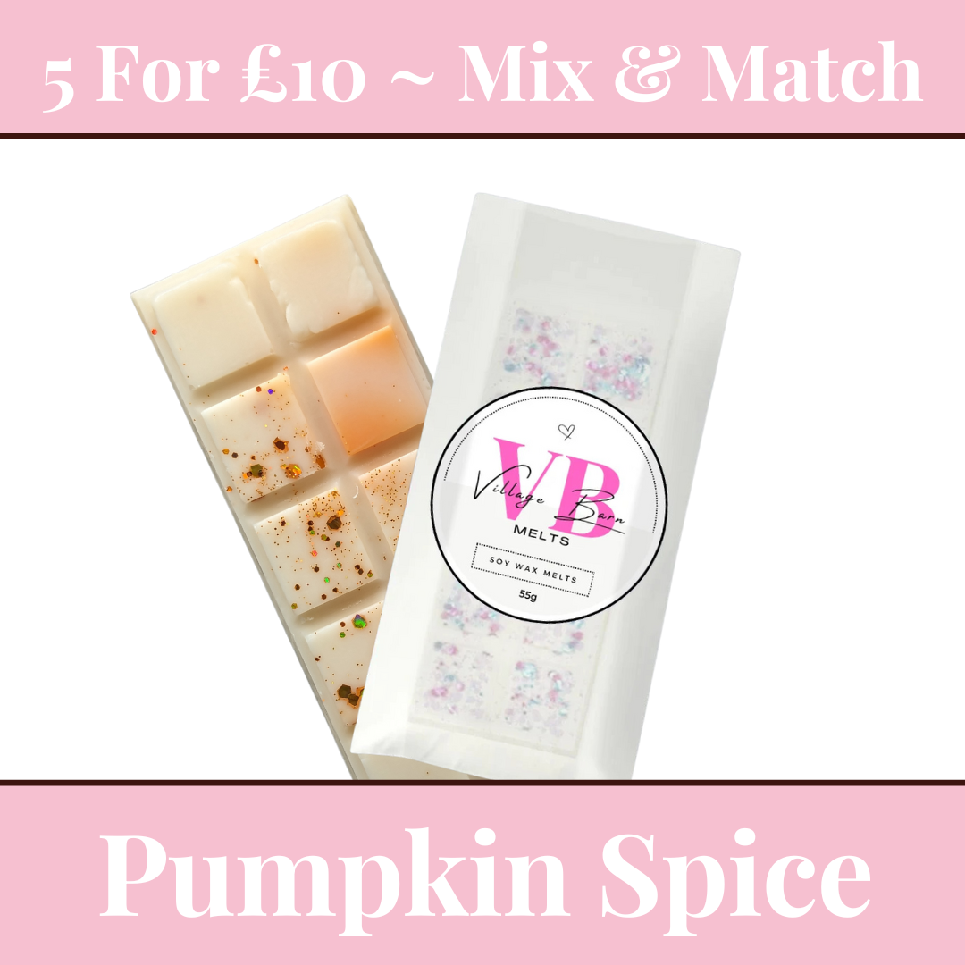 Pumpkin Spice Snap Bar Wax Melt - Villagebarnmelts