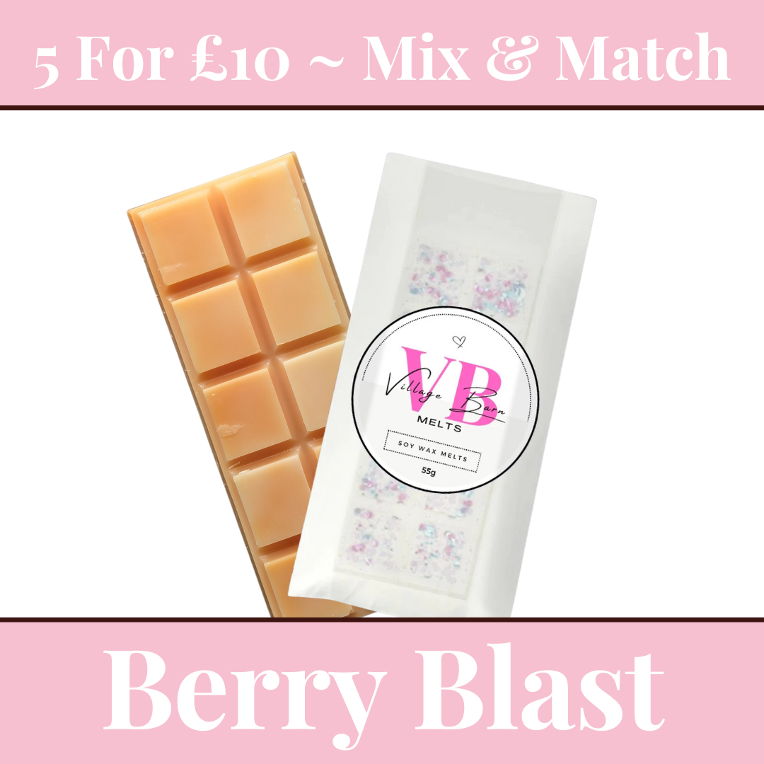 Berry Blast Snap Bar Wax Melt - Villagebarnmelts