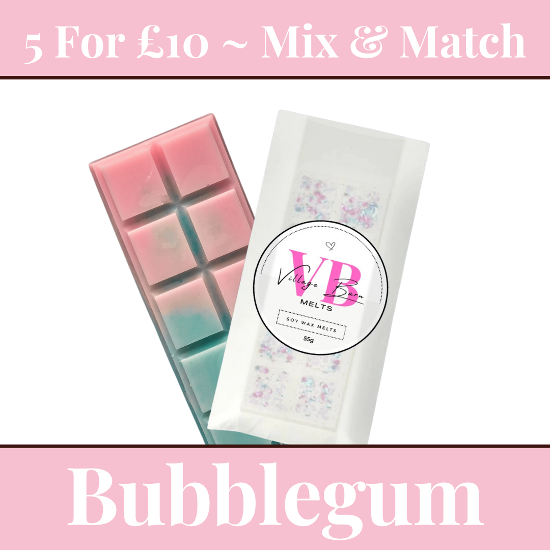 Bubble Gum Snap Bar Wax Melt - Villagebarnmelts