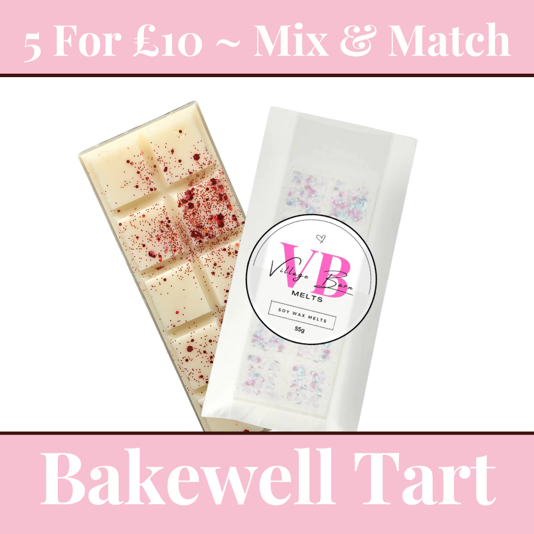 Bakewell Tart Snap Bar Wax Melt - Villagebarnmelts