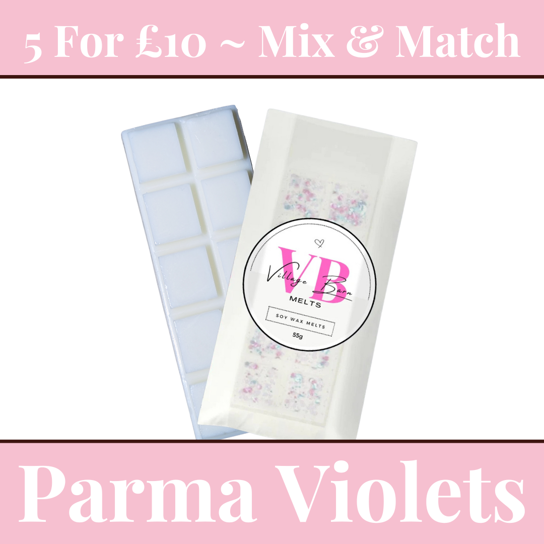 Parma Violets Snap Bar Wax Melt - Villagebarnmelts