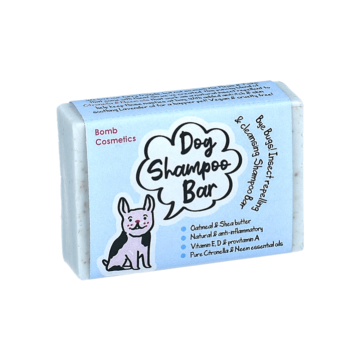 Bye Bugs! Insect Repelling & Cleansing Dog Shampoo Bar