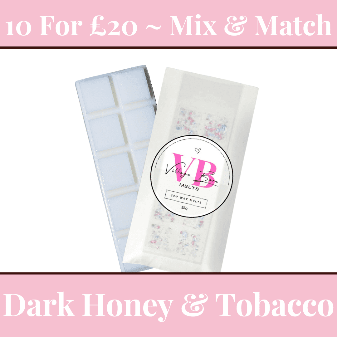 Dark Honey & Tobacco Snap Bar Wax Melt