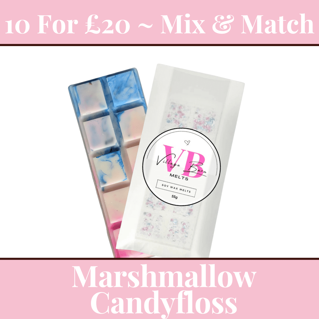 Marshmallow Candyfloss Snap Bar Wax Melt