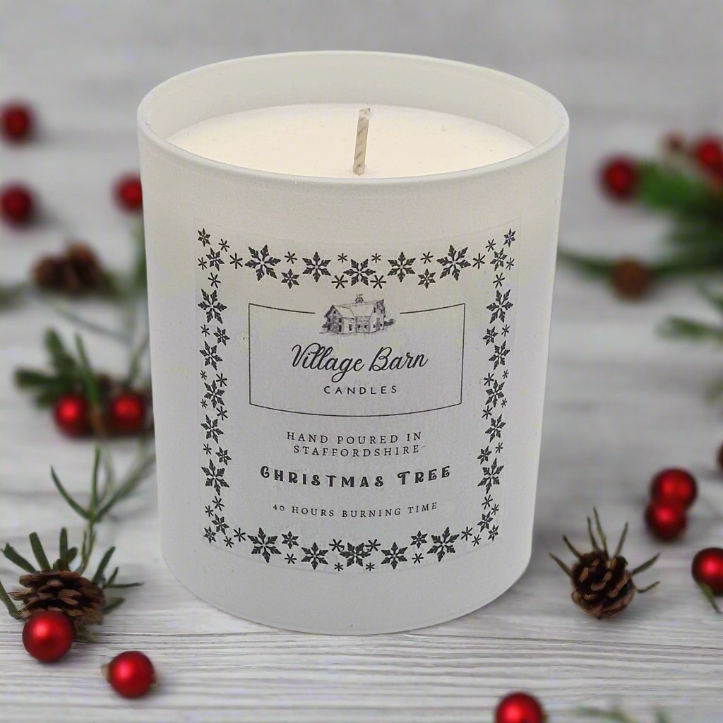 Christmas Tree Christmas Candle - Villagebarnmelts