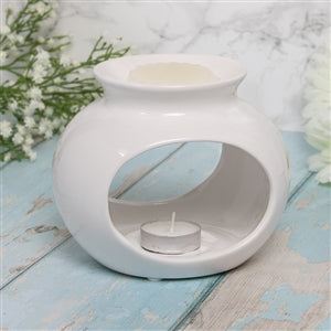 Oval Ceramic Wax Melter - Villagebarnmelts